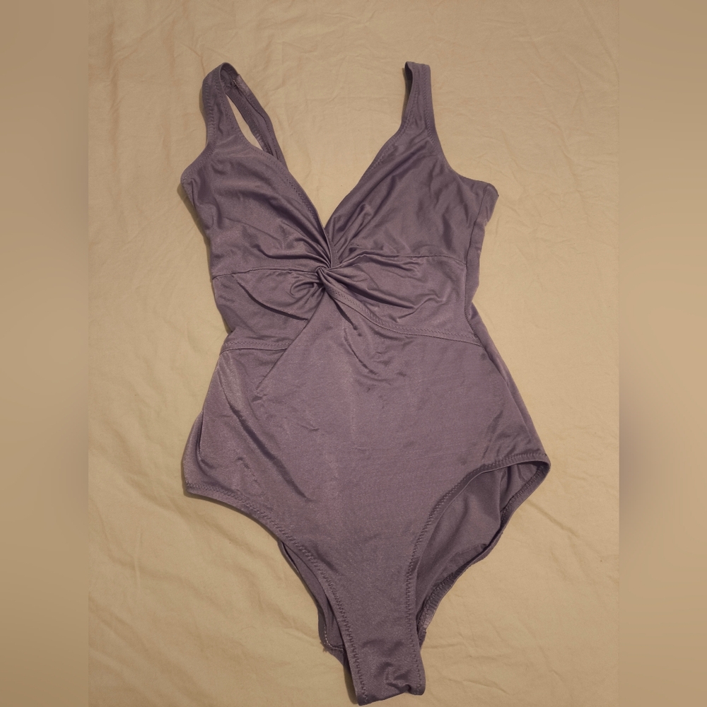 Lavender One-Piece Swimsuit